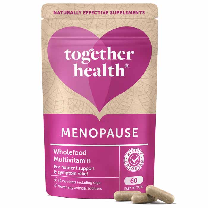 Together - Menopause Food Supplement, 60 Capsules