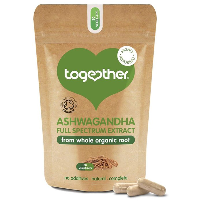 Together - WholeHerb Ashwagandha Food Supplement, 30 Capsules