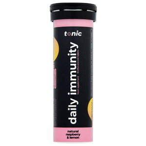 Tonic Health - Daily Immunity Raspberry & Lemon, 10 Tablets