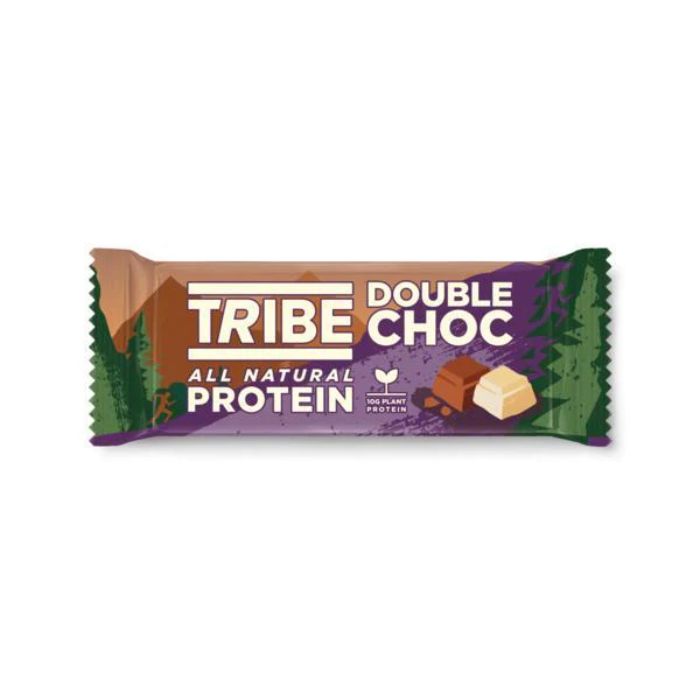 Tribe - Vegan Protein Bar  Double Choc, 50g