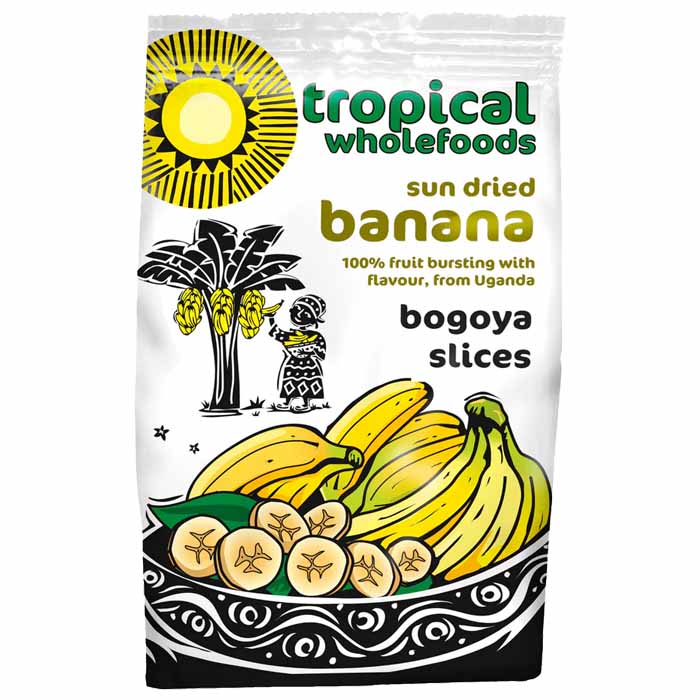 Tropical Wholefoods - Sun Dried Bogoya Banana, 125g