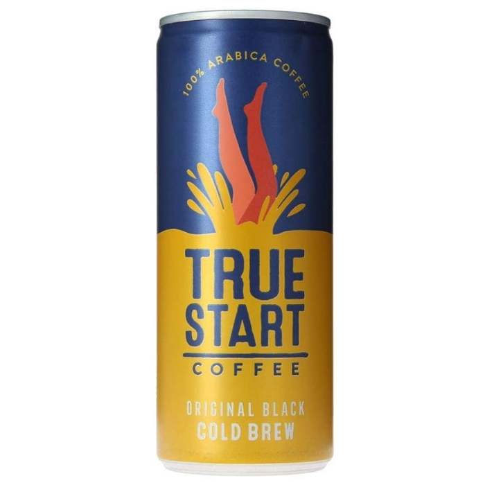 TrueStart - Cold Brew Original Black Coffee, 250ml - front