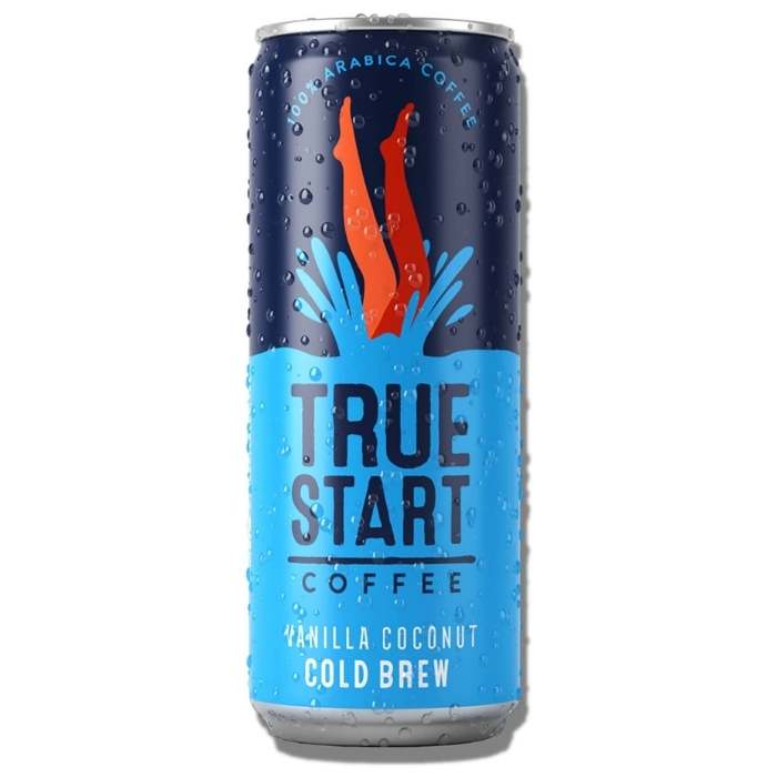TrueStart - Cold Brew Vanilla Coconut Coffee, 250ml - front