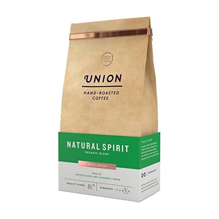 Union Coffee - Natural Sport Organic Bean, 200g