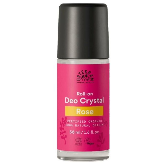 Urtekram - Organic Rose Crystal Deodorant, 50ml - front