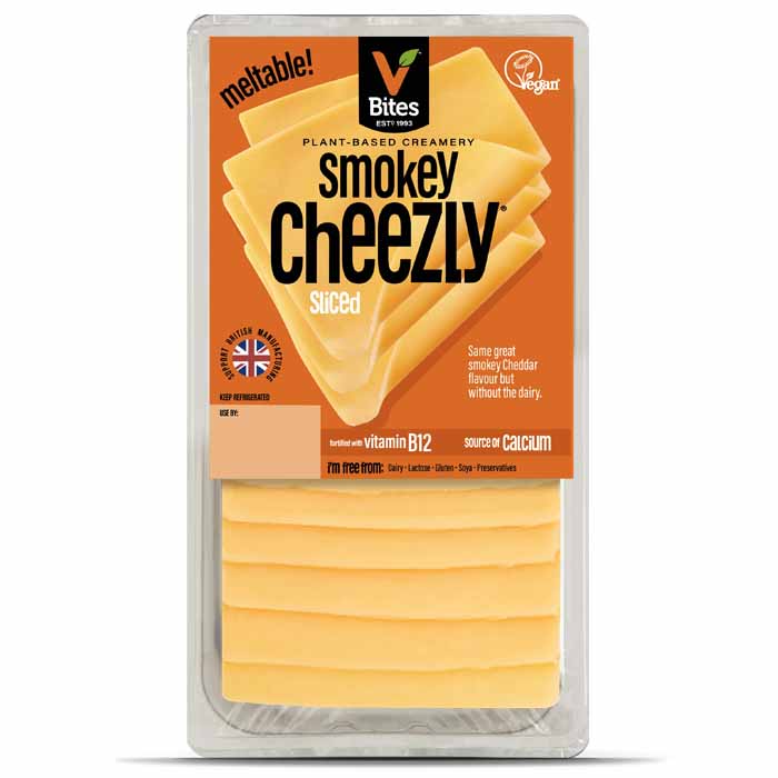 V Bites - Cheezly - Smokey Slices, 180g