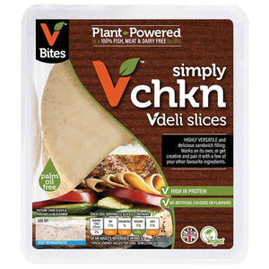 VBites - Simply Chkn VDeli Chicken Style Slices, 100g