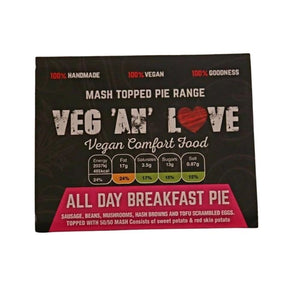 Veg 'AN' Love - Mash Topped All Day Breakfast Pie, 380g