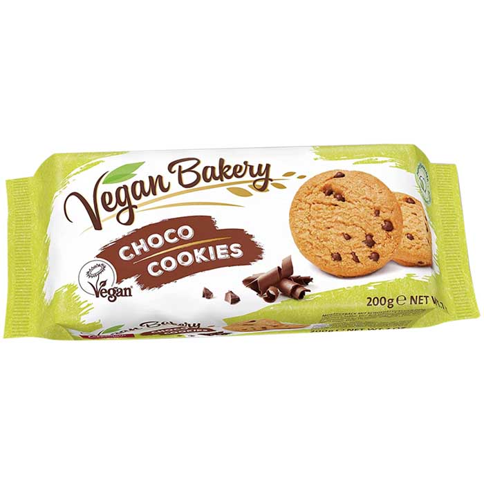 Vegan Bakery - Biscuits, 200g Choco Cookies
