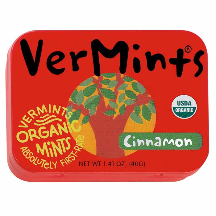 VerMints - Organic Mints - Cinnamon, 40g