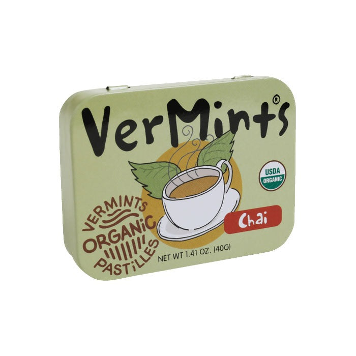VerMints - Organic Pastilles, 40g - Chai