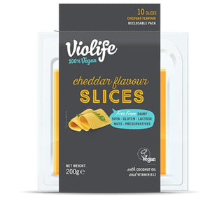 Violife - Cheddar Flavour Slices, 200g