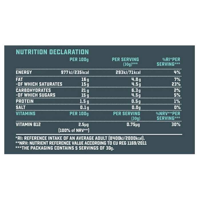 Violife - Cocospread, 150g - nutrition facts