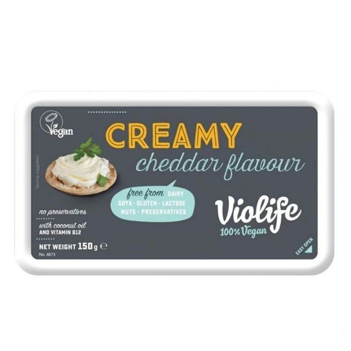 Violife - Creamy Cheddar Flavour Spread, 150g - front