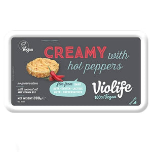 Violife - Creamy Hot Peppers Spread, 200g