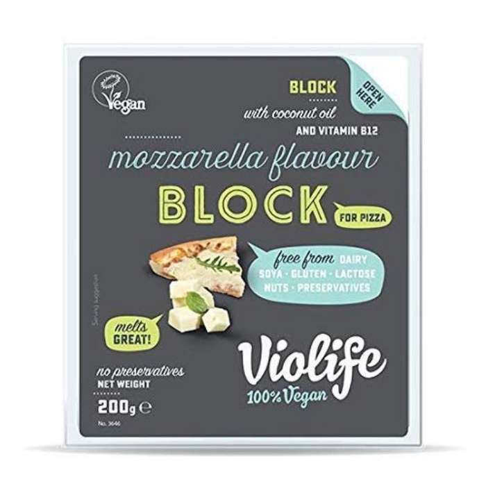 Violife - Mozzarella for Pizza Flavour Block, 200g - front