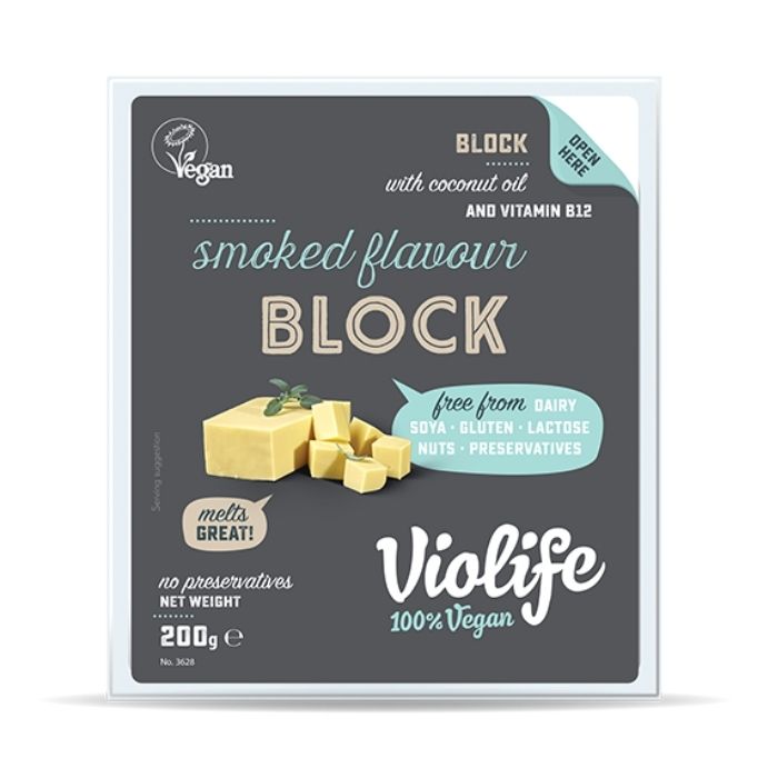 Violife - Smoked Flavour Block, 200g - front