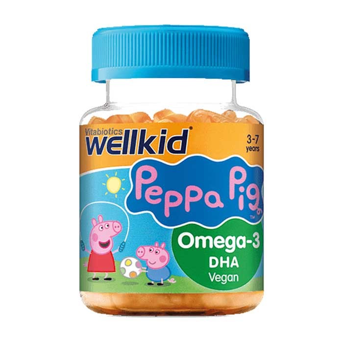 Vitabiotics - Wellkid Peppa Pig Omega 3 (3-7 years), 30 Jellies