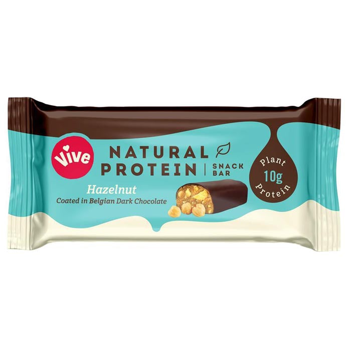 Vive - Natural Indulgent Protein Snack Bars, 49g | Multiple Options - PlantX UK