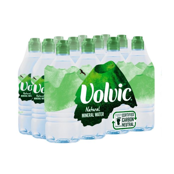 Volvic - Natural Mineral Water - 1L (12 Pack)
