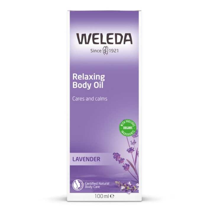 Weleda - Lavender Relaxing Body Oil, 100ml - Packed