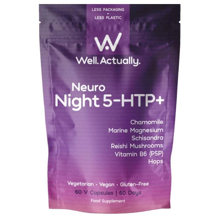 Well.Actually. - Neuro Night 5-HTP+, 60 Capsules