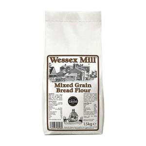 Wessex Mill - Mixed Grain Bread Flour, 1.5kg | Pack of 5