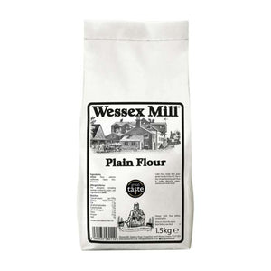 Wessex Mill - Plain White Flour, 1.5kg | Pack of 5
