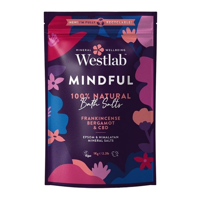 Westlab - Mindful Bathing Salts, 1kg - front