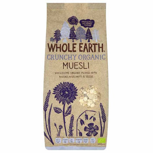 Whole Earth - Organic Crunchy Swiss Style Muesli - Vegan, 750g
