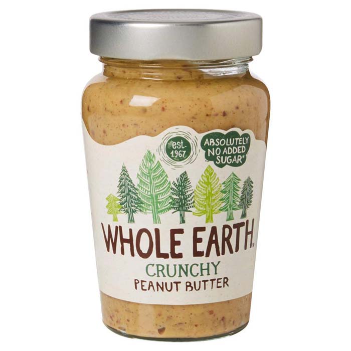 Whole Earth - Peanut Butter Crunchy, 340g