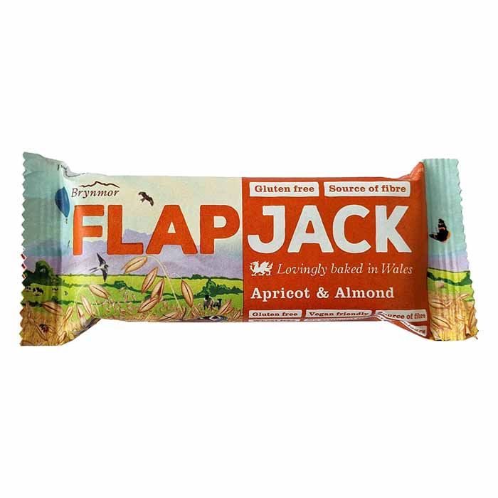 Wholebake - Gluten-Free Flapjacks - Apricot & Almond (1 Bar), 80g 