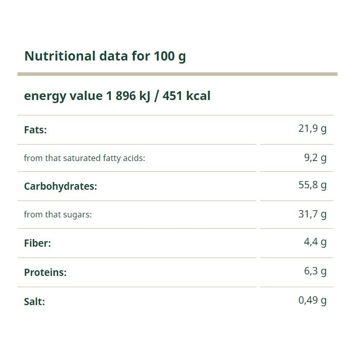 Wholebake - Gluten-Free Flapjacks - Apricot & Almond (20 Bars), 80g  -  back