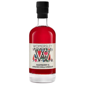 Womersley - Fruit & Herb Raspberry and Apache Chilli Vinegar, 160ml