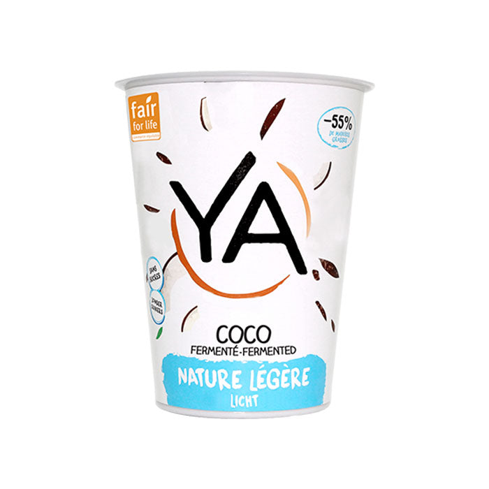 Ya - Organic Fermented Coconut Yoghurt - Light (55% Less Fat), 400g
