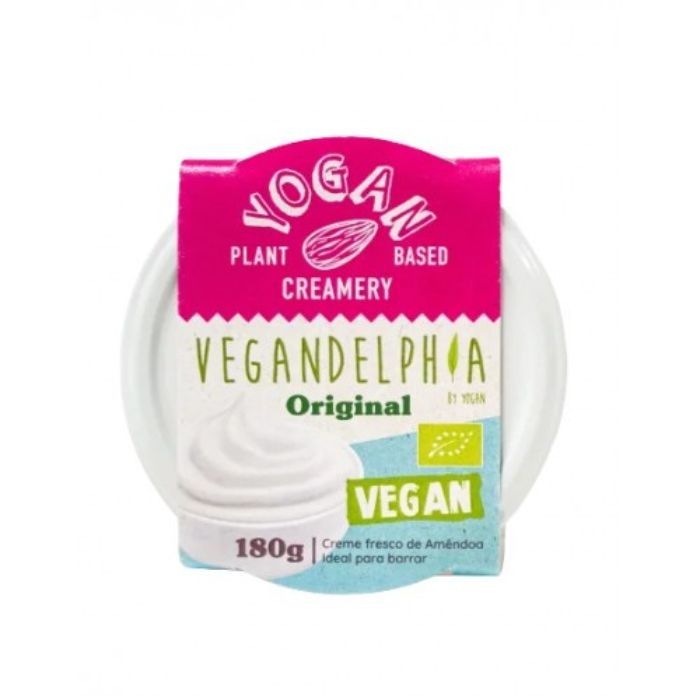 Yogan - Organic Vegandelphia - Cream Cheese Alternative, 180g - Original - Front