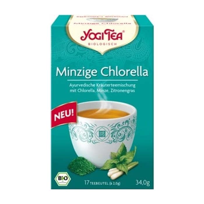 Yogi - Tea Cup Gift Pack NEW Minty Chlorella & Balance Tea