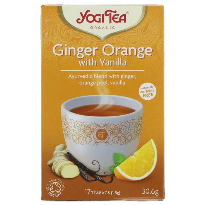 Yogi Tea - Ginger Orange With Vanilla Tea, 17 bags