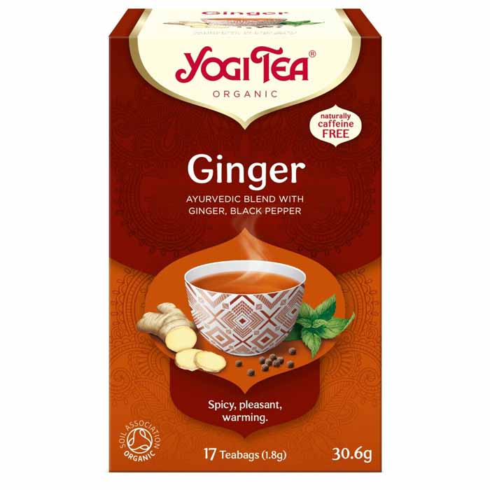 Yogi Tea - Ginger Tea, 17 bags