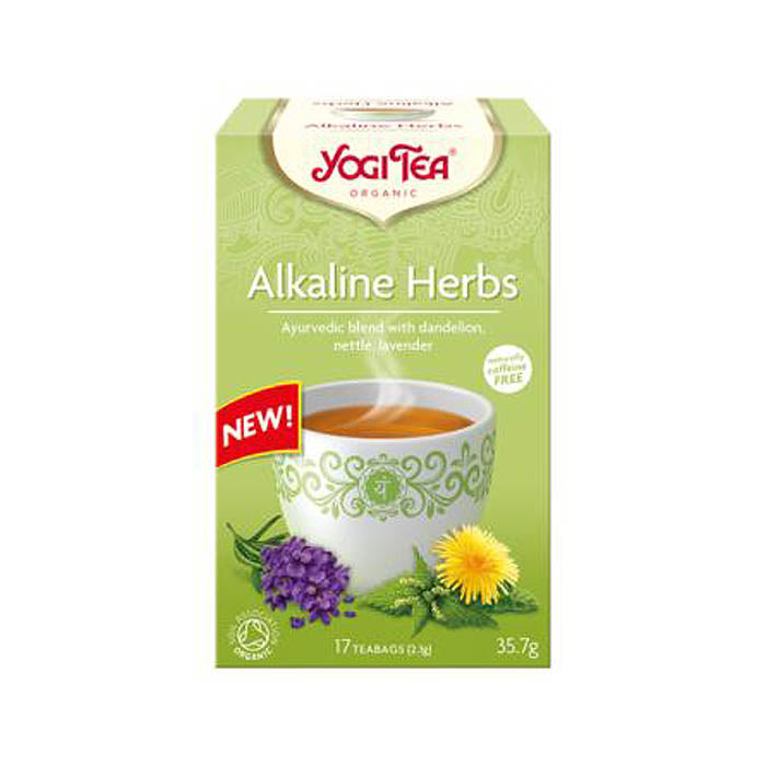 Yogi Tea - Organic Alkaline Herbs Tea, 17 bags