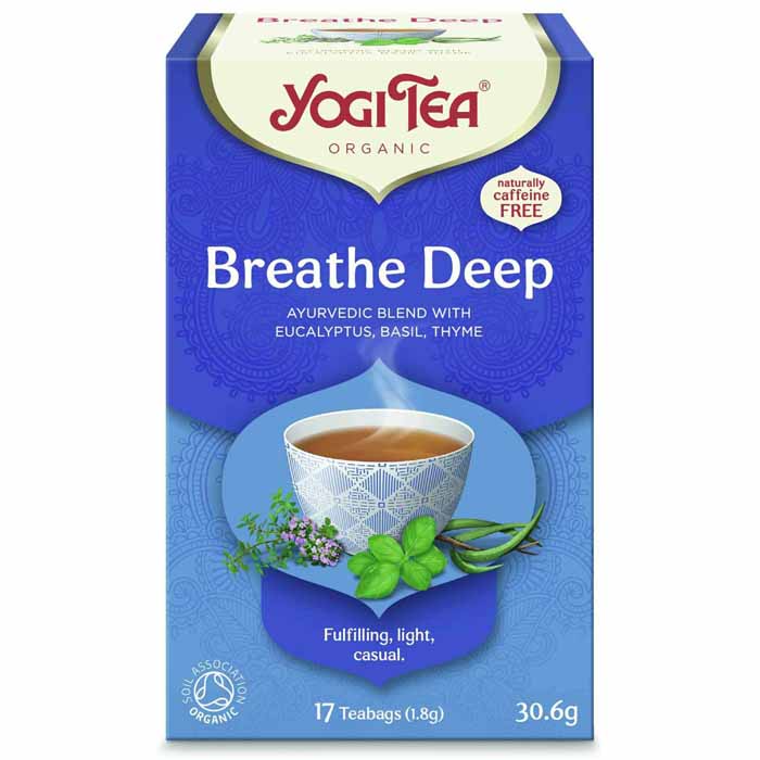 Yogi Tea - Organic Breathe Deep Tea, 17 bags
