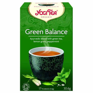 Yogi Tea - Organic Green Balance Tea, 17 Bags