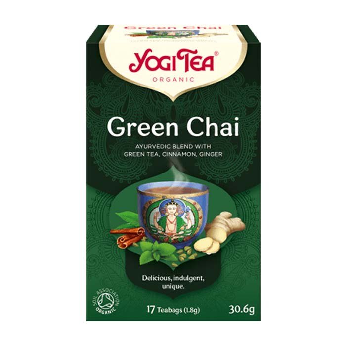 Yogi Tea - Organic Green Chai Tea, 17 bags