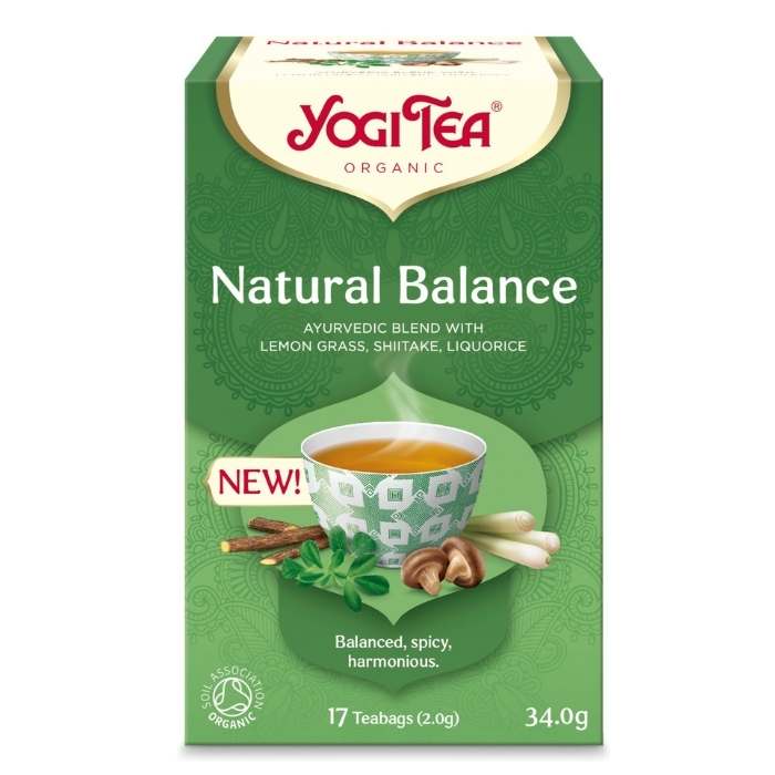 Yogi Tea - Organic Natural Balance Tea, 17 Bags - front