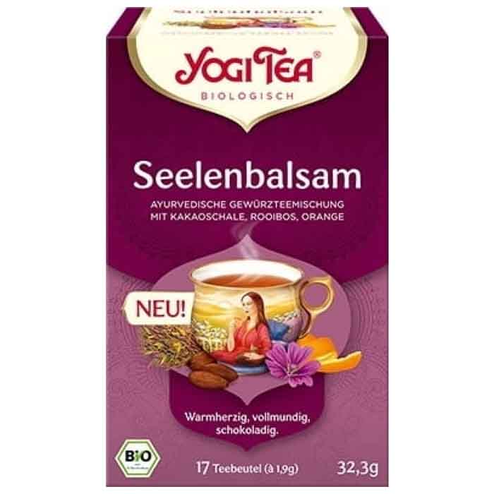 Yogi Tea - Organic Soul Balm Tea, 32g  Pack of 6