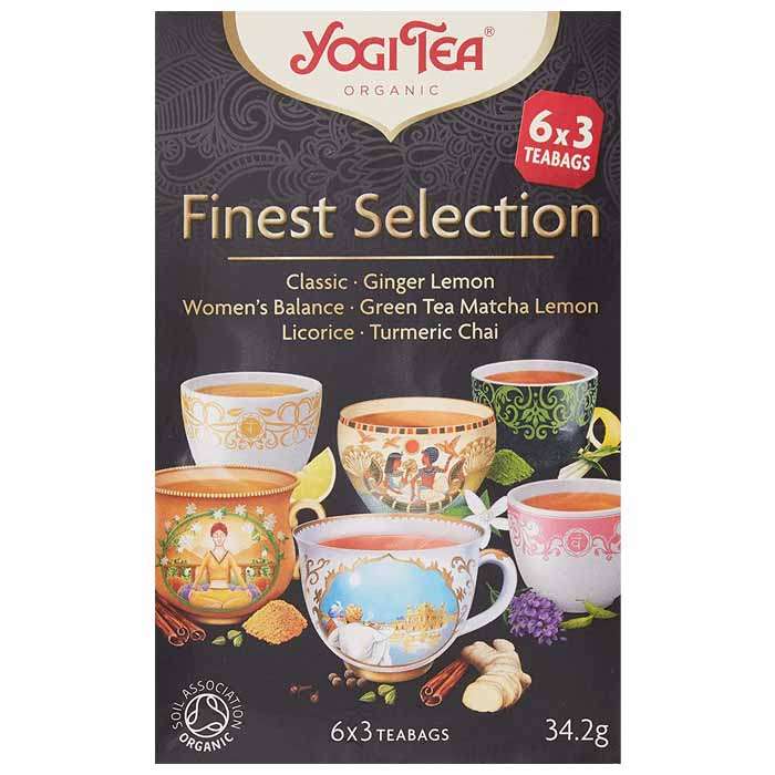 Yogi Tea - Organic Tea Finest Selection, 18 Bags