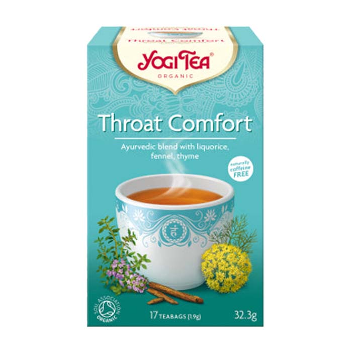 Yogi Tea - Organic Throat Comfort Tea, 17 bags