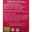 Yogi Tea - Organic Women's Energy Tea, 17 bags - back