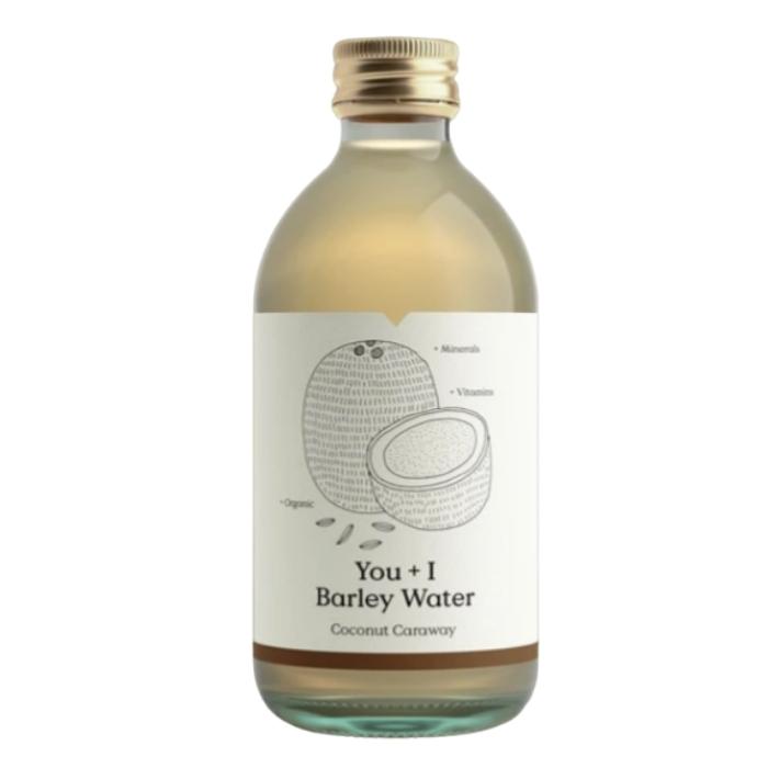 You + I - Organic Barley Water Coconut Caraway, 330ml - front