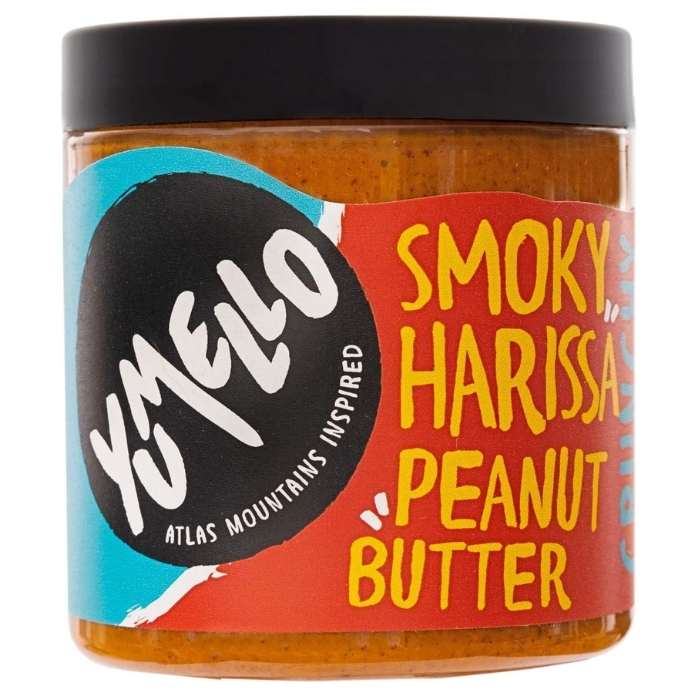 Yumello - Smoky Harissa Peanut Butter, 250g - front